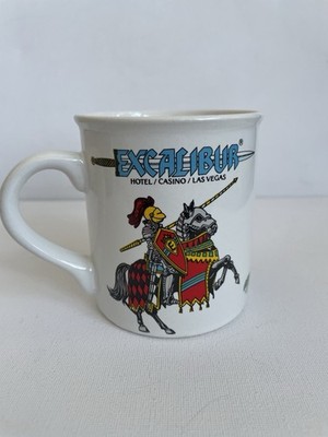 Tee-/Kaffeetasse -EXCULIBUR- Las Vegas (Hotel Casino) Souvenir Tasse