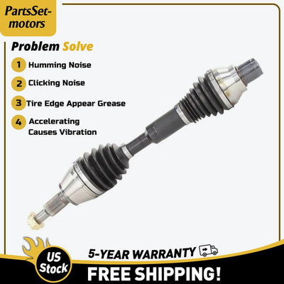 Extended Travel CV Axle Joint for 2012-2018 Ram 1500 4x4 (0-6  Lift) TrakMotive