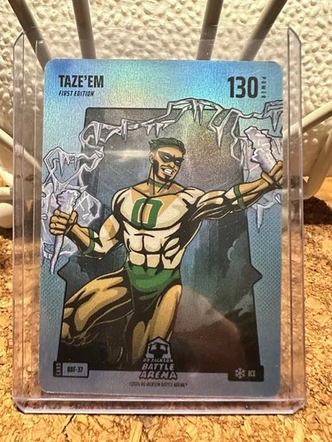 2025 Bo Jackson Battle Arena Taze’em Blue Battle Foil Ice BBF-37