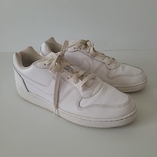 Nike Size 42 US 10 Closed In Shoes Sneakers Casual White Lace Up AQ1779-100