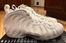 Nike Air Foamposite One Triple White for Sale | Authenticity