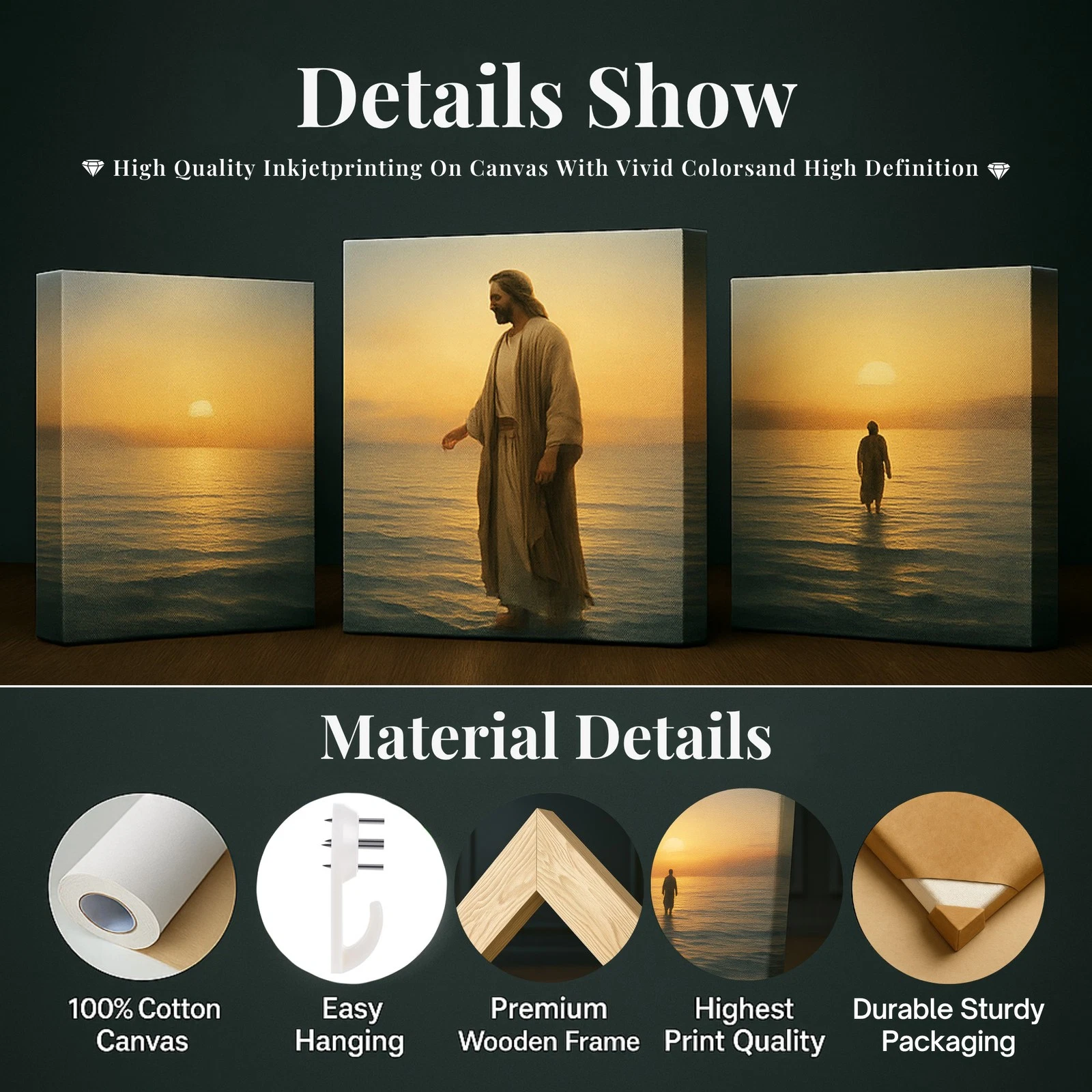 Ayrton Senna Rain Race Canvas Poster