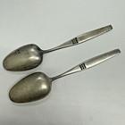 6  5/8"  Classique by Gorham Sterling Silver Spoon 88.6g LOT of 2 — photo 2