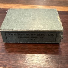 Reyburns No. 15 Gummed Label Advertising Box,...