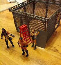 Actionfiguren Spielset aus Kunststoff mit Kä...