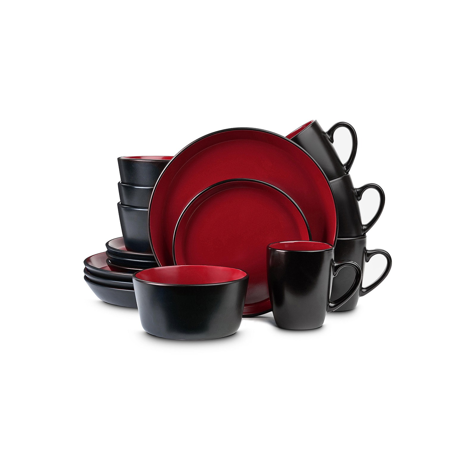 Stone Lain Albie 16 Piece Stoneware Dinnerware Set - MULTI ONE SIZE 12790₽