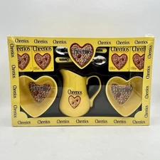 RARE 2003 5 Piece Cheerios Cereal General Mills Advertising Gift Set Brand New