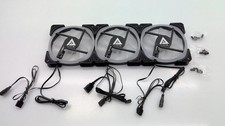 ZHANYU LED Computer Case PC Cooling Fan RGB Quiet PWM 3Pin 12V 120mm LP12L-RGB-3