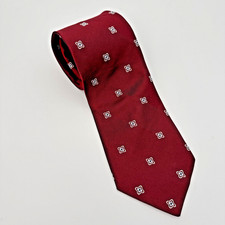 Brooks Brothers 346 Men's Silk Tie USA Made Maroon 60" 3.5" Professional