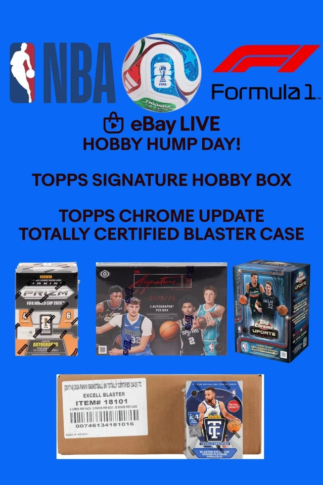 🔥Hobby Hump Day!🔥 NBA Breaks, Singles, Sealed and more!