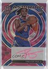 2022-23 Panini Spectra Aspiring Pink Prizm 3/25 Trevor Keels #AA-TKL Auto 8d9