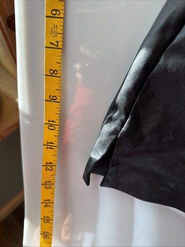 Express schwarzer Kunstleder-Skort Damengröße 0 - Bild 3 von 10