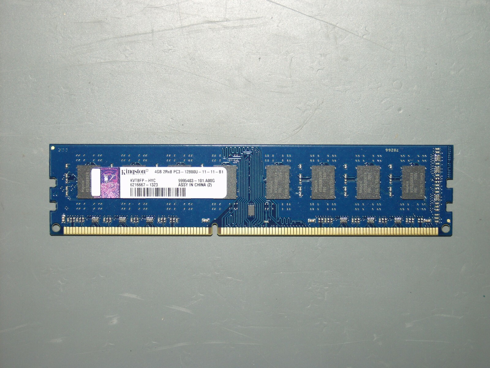 Kingston 4gb Pc3 1600mhz Kvt8fp Hyc Desktop Ram Tested For Sale Online Ebay