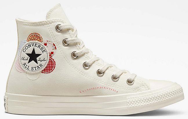 CONVERSE M7 W9 CHUCK TAYLOR ALLSTAR CENTURY PROJECT VINTAGE CRAFT PATCHWORK NWOB Converse Chuck Taylor All Star Crafted Patchwork High Top  main image 4