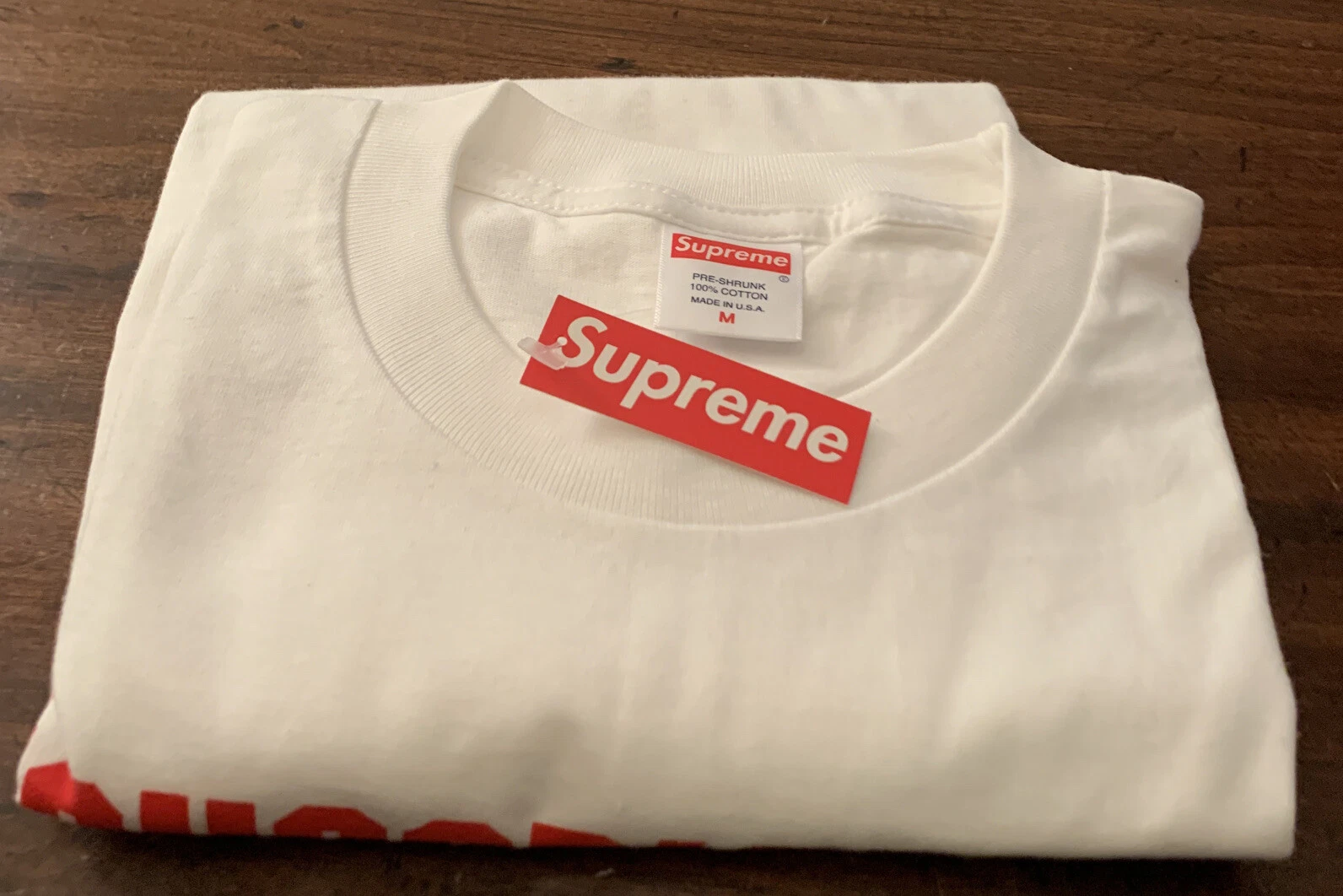TEE SHIRT SUPRÊME KOYAANISQATSI/BLANC TAILLE MEDIUM FW20 SEMAINE 17 (100% AUTHENTIQUE)