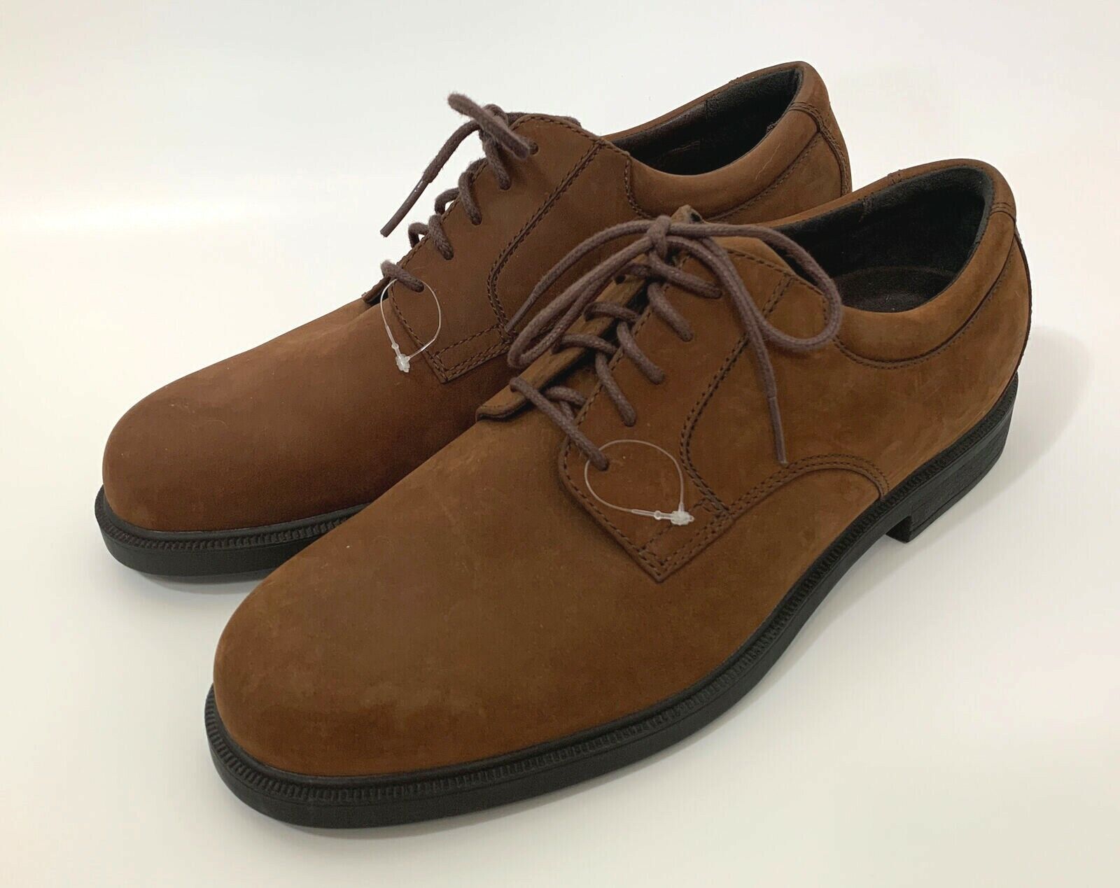 Men#039;s sale Rockport Dress Shoes Oxford Nubuck Brown 9.5 Leather Max 60% OFF