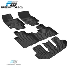 Fits 20-25 Toyota Highlander 7& 8 Seats 3D Heavy Duty Floor Mats Carpets Liner