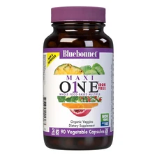 Bluebonnet Maxi One Iron Free 90 Veg Capsules