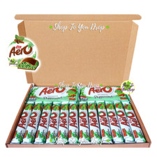 LARGE 14 BAR NESTLE AERO MINT CHOCOLATE Gift Box Personalised Christmas Present