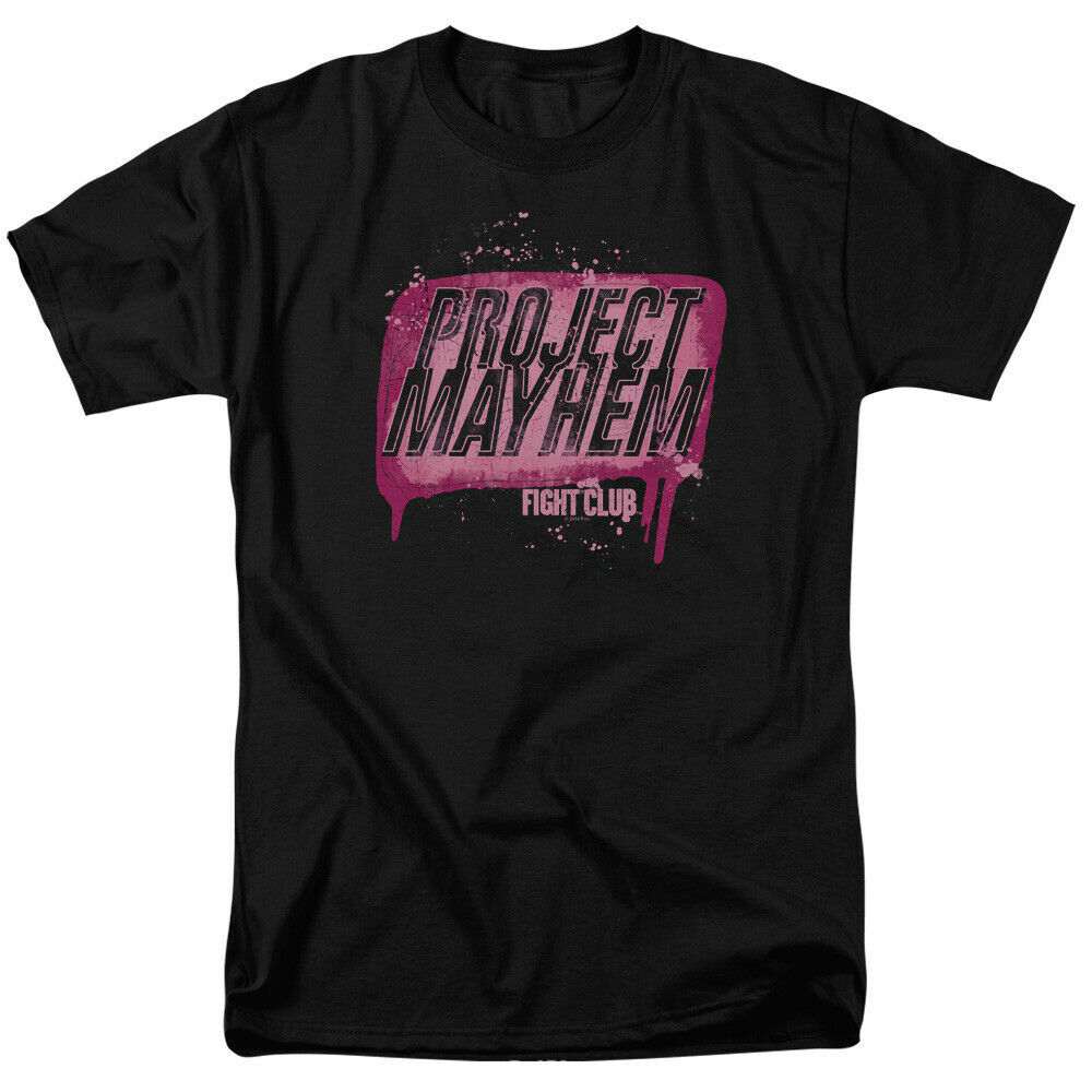 Fight Club Project Mayhem T Shirt Licensed Movie Retro Classic Tee 