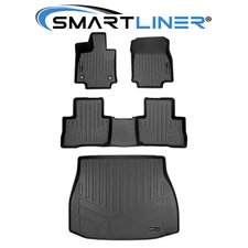SMARTLINER Custom Fit Floor Mats Cargo Liner Set OEM TPE 2021-2024 Toyota Venza