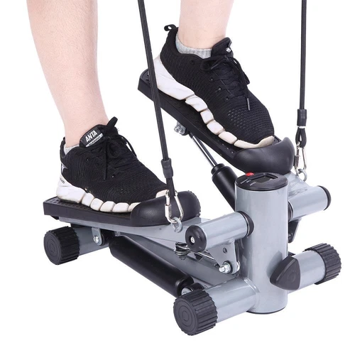 Aerobic Fitness Step Air Stair Climber Stepper Exercise Machine Resistance Band - Picture 5 of 13