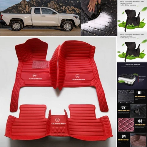 Fit For RAM 1500 2500 3500 Car Floor Mats Cargo Liners All Weather Custom Carpet - Imagen 13 de 33