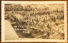 Military, RPPC, World War 1 Soldiers Boarding The U.S.S. Matsonia To Go Home PC