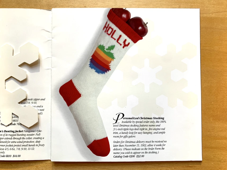 RARE 1983 Apple Computer Winter Collection Christmas Holiday Gift Catalog - Image 4 of 4