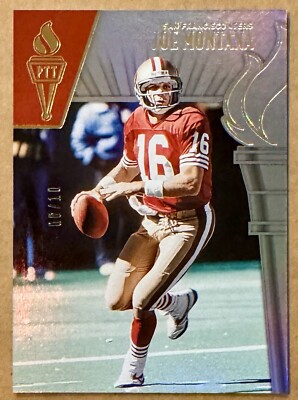 Joe Montana 2019 Panini Passing the Torch, # 06/10 SSP