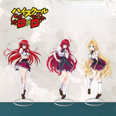 High School DxD Himejima Akeno Rias Gremory Anime Acrylic Stand Figure Decor
