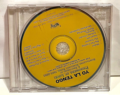 YO LA TENGO PRISONERS OF LOVE CD ADVANCE PROMO DISC RETROSPECTIVE 2005 MATADOR