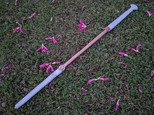 Handmade Eva Foam LARP Cosplay Duo Blade Dragon Breaker Sword Spear