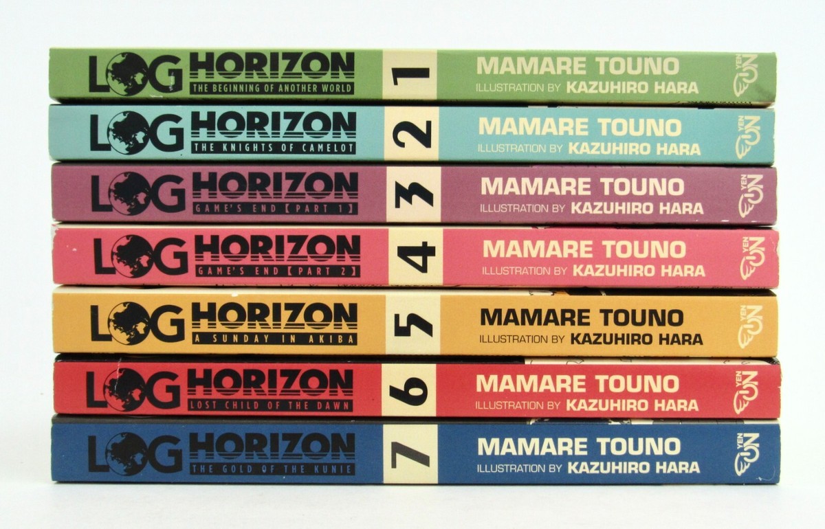 LIBRO/軌跡 Lot 1-7 LOG HORIZON Mamare Touno & Kazuhiro Hara PB Yen On EXC | eBay