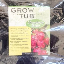 Strawberry Tower 3.5 GALLON PLANT GROW Tub BAG FRUIT VEGETABLE GARDEN PLANTER