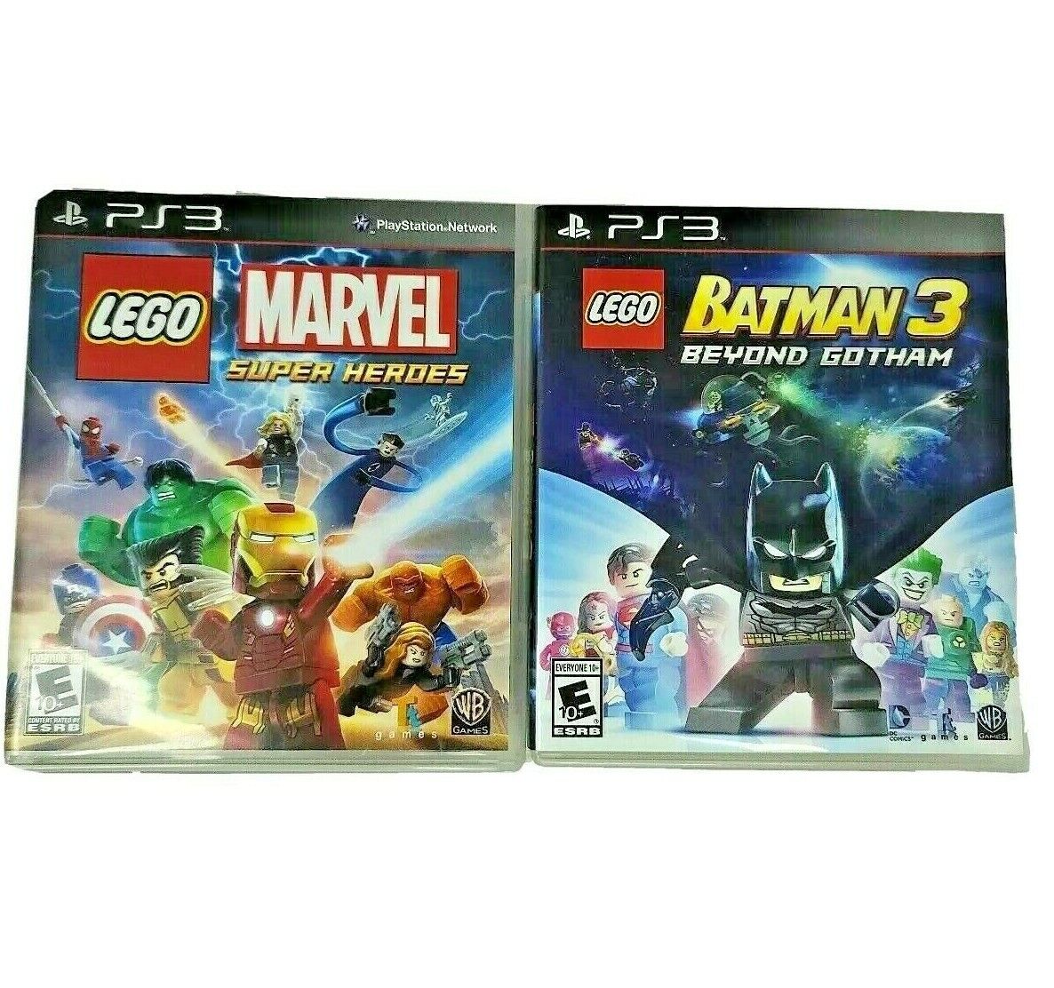 LEGO Marvel Super Heroes & LEGO Batman 3: Beyond Gotham (PS3)