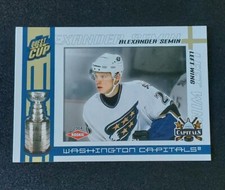 2003-04 Pacific Quest For The Cup Alexander Semin Rookie Card #139. 249/950