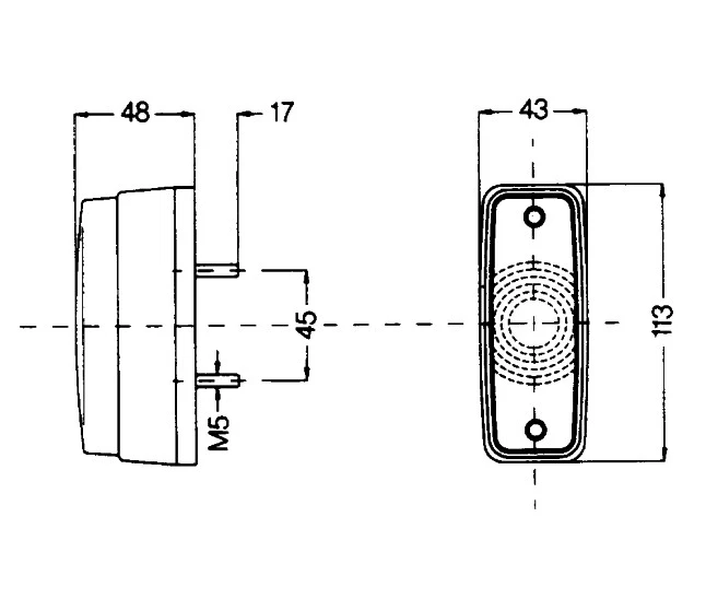 2x Blinker Blinkleuchte Oldtimer Traktor Schlepper Anhänger Baumaschine HELLA - Bild 2 von 4