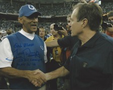 TONY DUNGY - INDIANAPOLIS COLTS COACH - SIGNED 8x10 PHOTO w/COA NFL SB CHAMPS