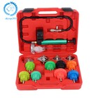 14Pcs Radiator Pump Pressure Leak Tester Detector Coolant System Test Tool Kit