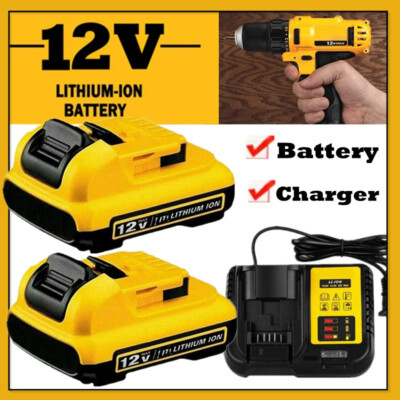 For DEWALT DCB120 12V 12 Volt MAX Lithium-Ion Battery DCB127-2 or Charger