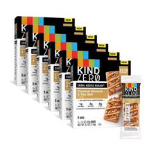 KIND ZERO Added Sugar Bars, Keto Snack, Caram...