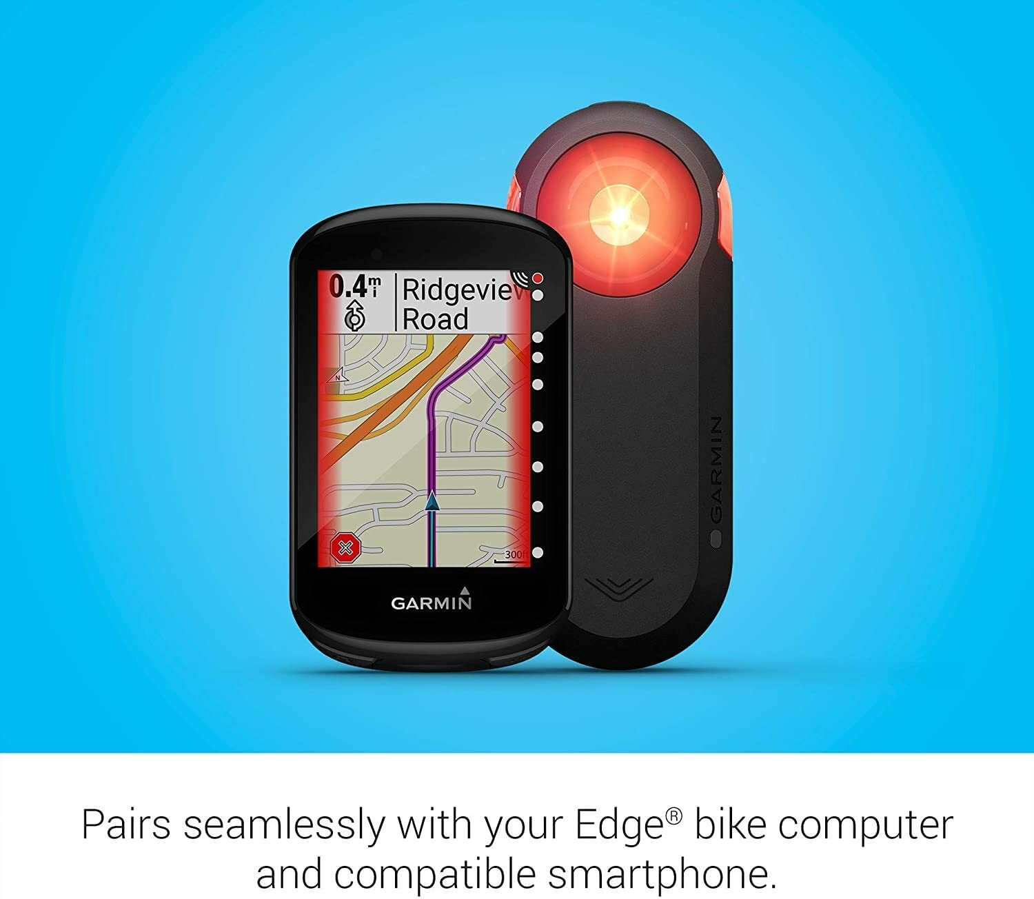 Garmin Varia RTL515 Cycling Rearview Radar with Tail Light