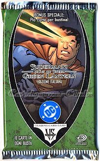 UPPER DECK Versus System DC Superman: Man of Steel - Green Lantern busta 16 c...