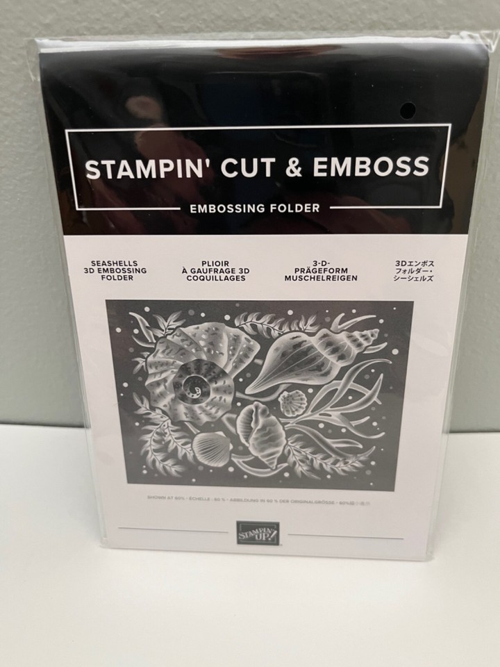 Stampin Up Embossing Folders Big Shot Sizzix - NEW | eBay
