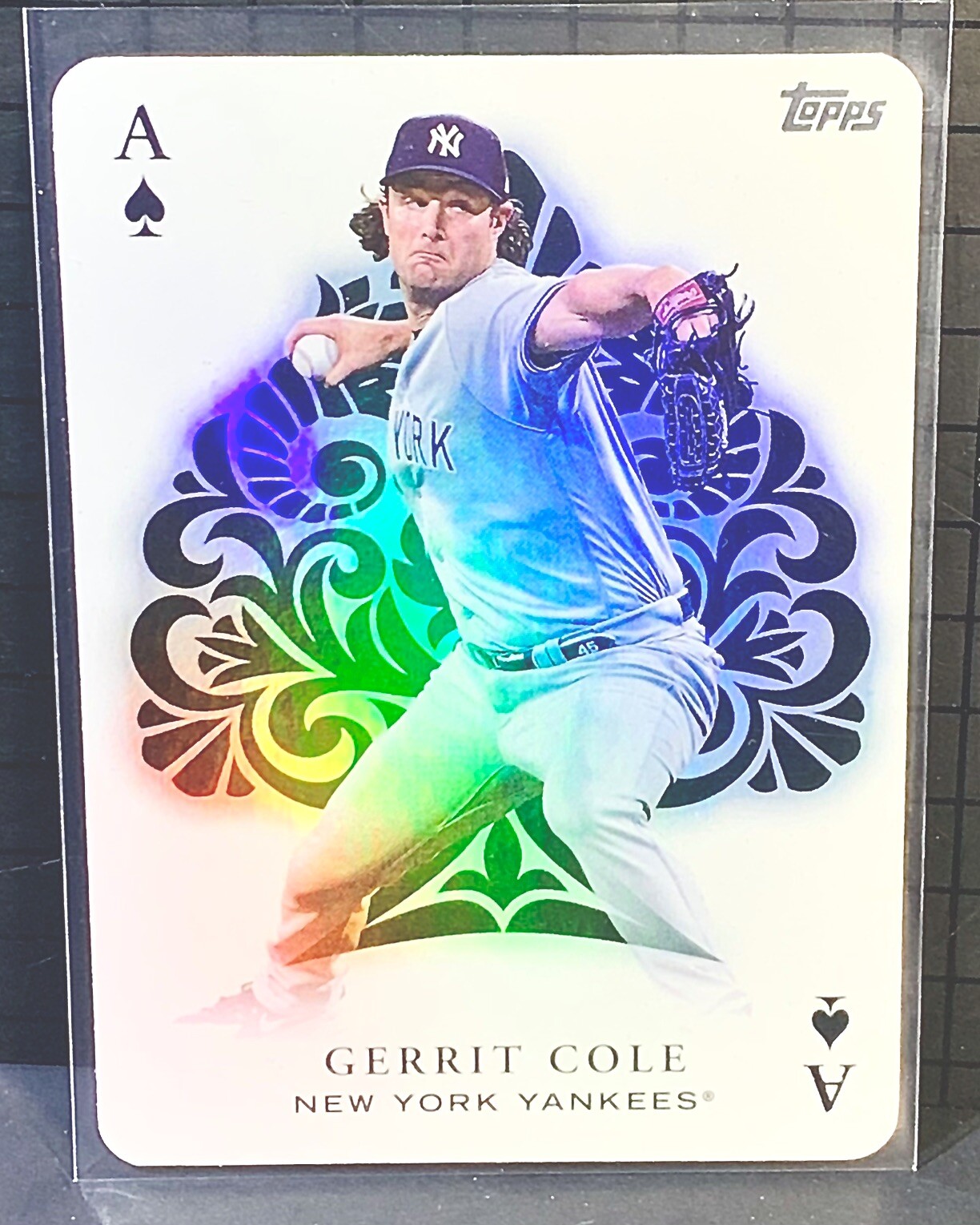 GERRIT COLE 2023 Topps Series 1 All-Aces #AA-9 SP Insert New York Yankees