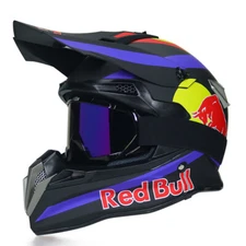 Full Face Motocross Motorcycle Helmet Off Road Street Dirt Bike MX MTV - DOT