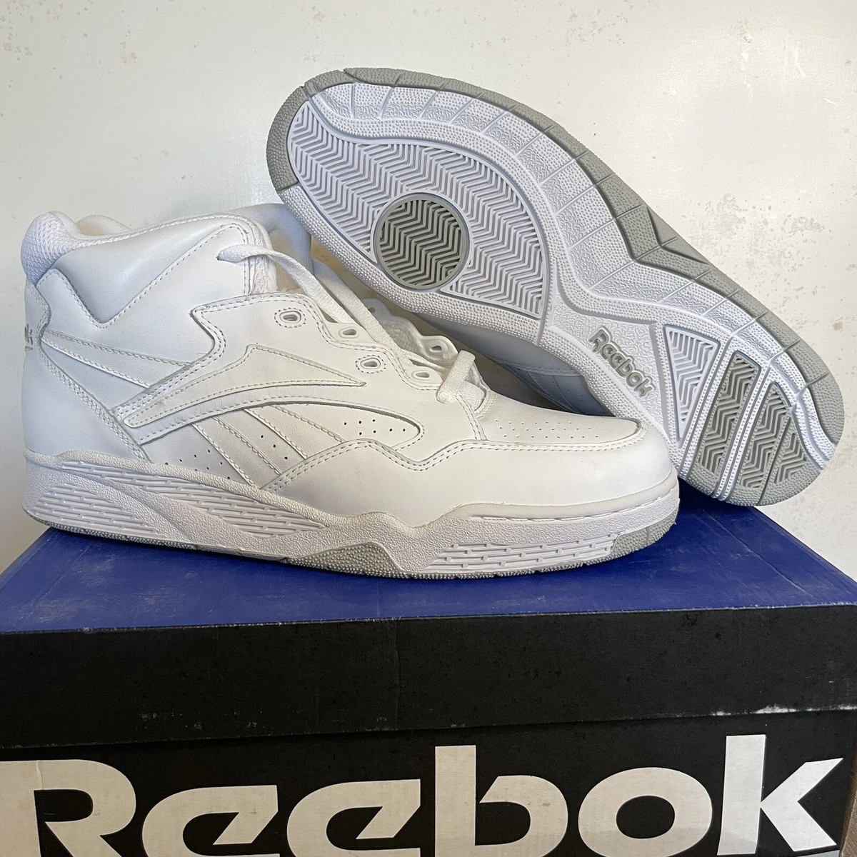 Vintage Reebok BB4600 Ultra Mid Size White Natural Basketball 4-21651 NIB NOS |