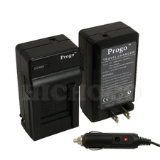 Battery Rapid AC/Car Charger Kit for Nikon EN-EL5 Coolpix P5100 P6000 P80 P90