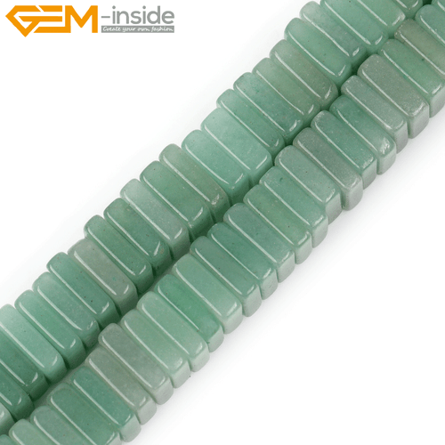 Assorted Aventurine Jade Beads - Natural Spacer Disc Cube Jewellery Making - Picture 37 of 50